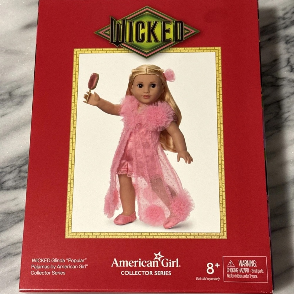 American Girl WICKED Glinda Popular Pajamas Collector Series Limited Edition NEW
